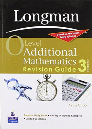 Lman Ol Additional Maths Revision Guide 3 - Thryft