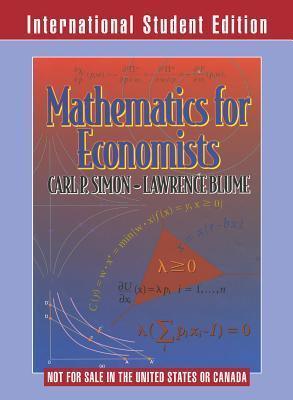 Mathematics for Economists - Thryft