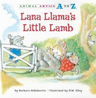 Lana Llama's Little Lamb - Animal Antics A to Z