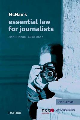 McNae's Essential Law for Journalists