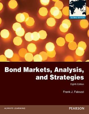 Bond Markets, Analysis and Strategies - Thryft