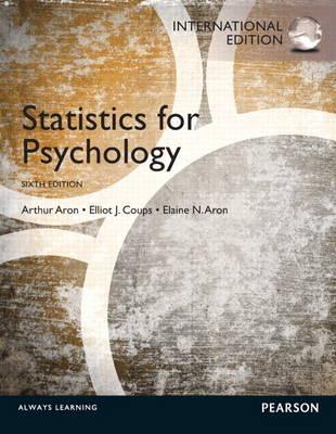 Statistics for Psychology : International Edition - Thryft