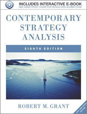 Contemporary Strategy Analysis					Text and Cases - Thryft