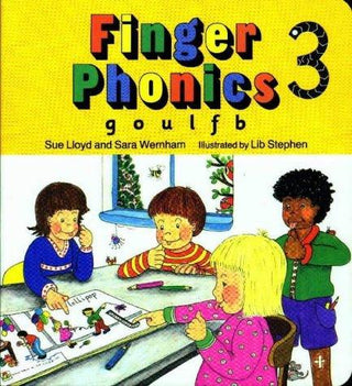 Finger Phonics book 3 : in Precursive Letters (British English edition) - Thryft