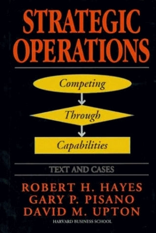 Strategic Operations - Competing Through Capabilities