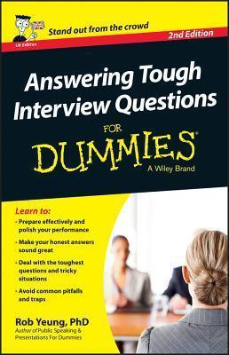 Answering Tough Interview Questions For Dummies 2e UK - Thryft