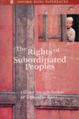 The Rights of Subordinated Peoples - Thryft