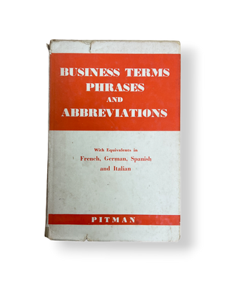 Business Terms, Phrases and Abbreviations