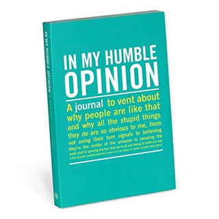 Knock Knock In My Humble Opinion Mini Inner Truth Journal - Thryft