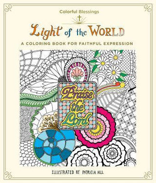 Colorful Blessings: Light of the World: A Coloring Book for Faithful Expression - Thryft