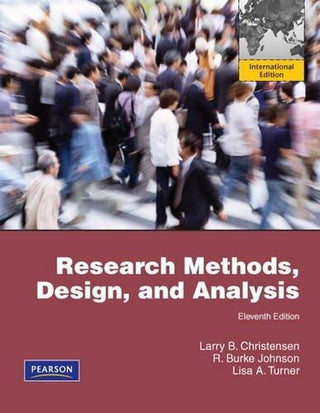 Research Methods, Design, and Analysis : International Edition - Thryft