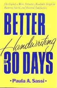 Better Handwriting in Thirty Days