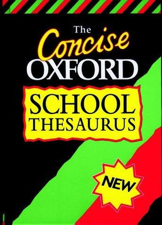 Concise Oxford School Thesaurus - Thryft