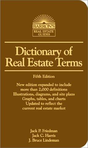 Dictionary Of Real Estate Terms - Thryft