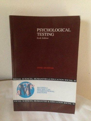 Psychological Testing - Thryft