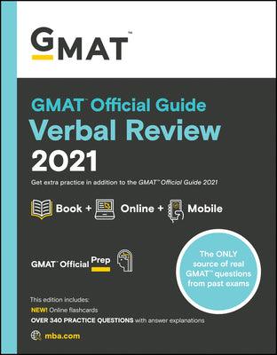 GMAT Official Guide Verbal Review 2021 : Book + Online Question Bank - Thryft