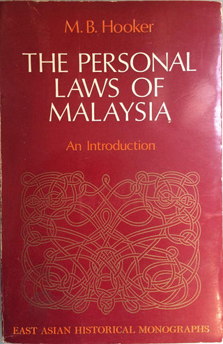 Personal Laws of Malaysia : An Introduction - Thryft