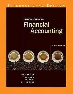 Introduction to Financial Accounting : International Edition - Thryft