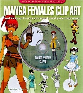 Manga Females Clip Art - Thryft