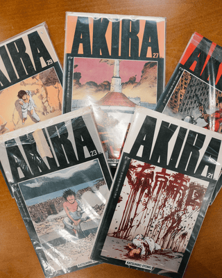 Akira Comic Series Issues 21-30 (Missing issue 26)