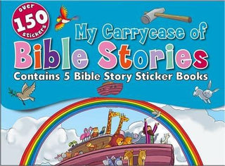 My Carrycase of Bible Stories (Over 150 Stickers) : Contains 5 Bible Story Sticker Books: Daniel, Jonah, Joseph, Moses, Noah - Thryft