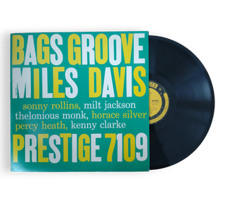 A Collection of Miles Davis Records: Miles Davis At Carnegie Hall, Bags Groove, Agharta