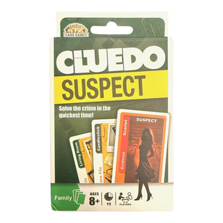 Cluedo Suspect Card Game