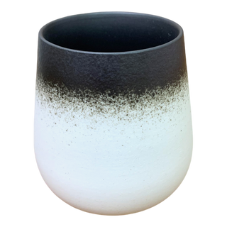 Black and White Gradient Ceramic Mug