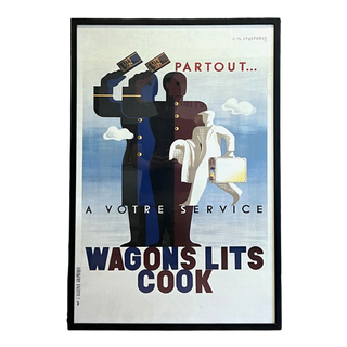 Wagons Lits Cook A.M. Cassandre Poster