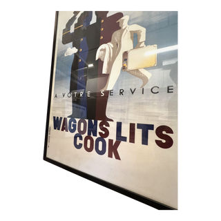 Wagons Lits Cook A.M. Cassandre Poster