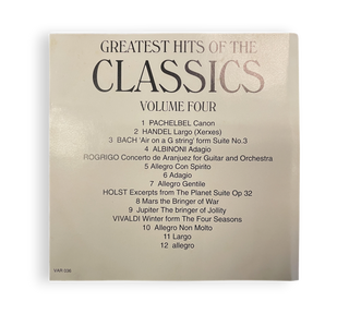 The Greatest Hits Of The Classics - Volume 4