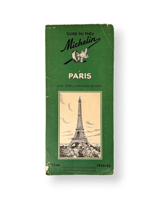 Guide du Pneu Michelin: Paris - Thryft