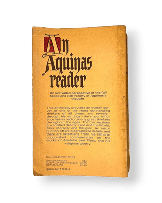 An Aquinas Reader - Thryft