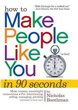 How to Make People Like You in 90 Seconds or Less [Pb] - Thryft