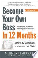 Become Your Own Boss In 12 Months - A Month-By-Month Guide To A Business That Works - Thryft