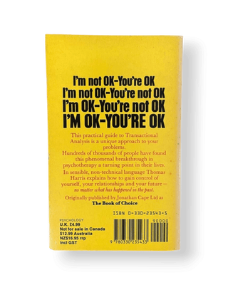 I'm OK - You're OK - Thryft